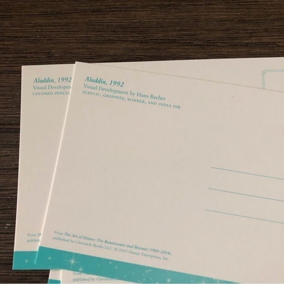 Disney Movie Postcards: Aladdin: In the Cave 5 pack - Picture 7 of 7